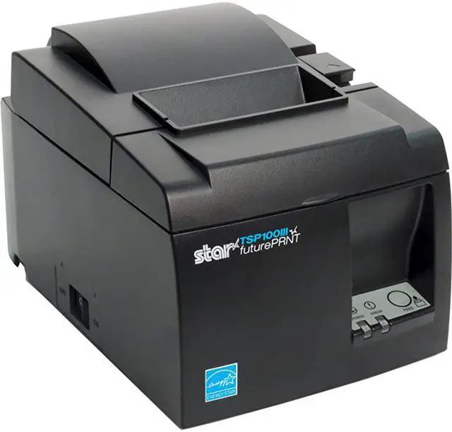 Alt view image 4 of 4 - TSP143IIIU USB Thermal Receipt Printer with Device and Mfi USB Ports Autocutter and Internal Power Supply Gray