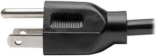 Alt view image 3 of 3 - Lite Standard Computer Power Cord 10A18AWG NEMA 515P to IEC320C13 15ftP006015Black