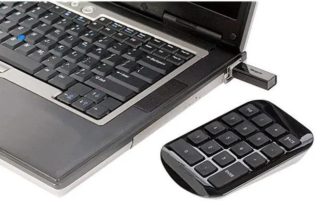 Alt view image 4 of 5 - Wireless Numeric Keypad Black AKP11US