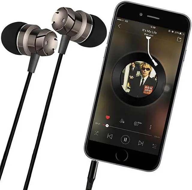 Alt view image 7 of 7 - 3 Packs Earbud Headphones with Remote Microphone  in Ear Earphone Stereo Sound Noise Isolating Tangle Free for Smartphones Laptops Gaming Fits All 35mm Interface Device
