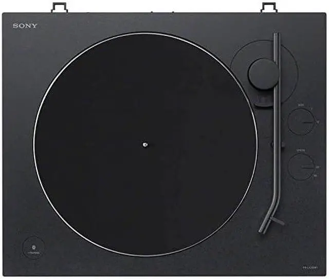 Alt view image 5 of 7 - PS-LX310BT Belt Drive Turntable: Fully Automatic Wireless Vinyl Record Player with Bluetooth and USB Output Black