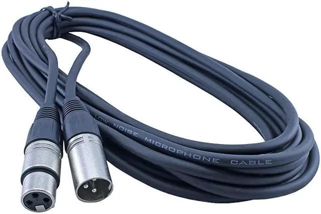Main image of Pack Shielded 100 Foot Male to Female 3 Pin XLR Mic Audio Cable