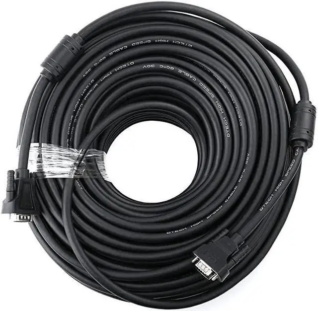Alt view image 7 of 7 - SVGA VGA Computer Monitor Cable 150 Feet Long 1080p High Resolution 46m