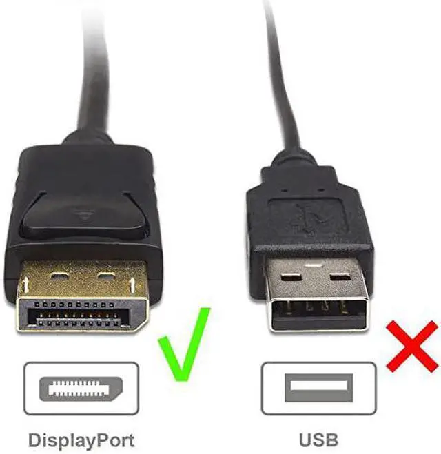 Alt view image 5 of 5 - DisplayPort to HDMI Adapter (DP to HDMI Adapter is NOT Compatible with USB Ports, Do NOT Order for USB Ports on Computers)