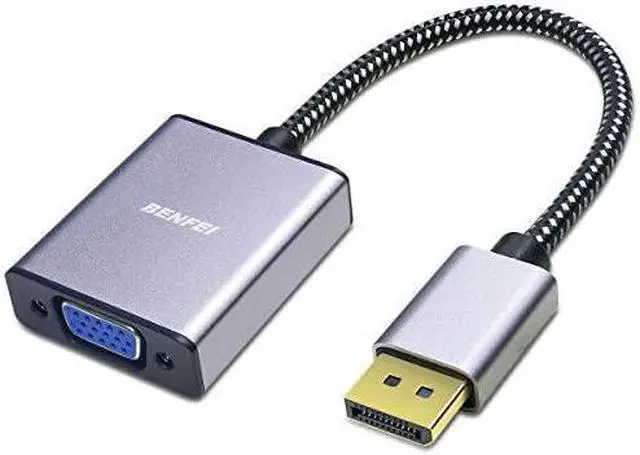Main image of DisplayPort to VGA  DisplayPort to VGA Adapter Male to Female GoldPlated Adapter