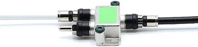 Alt view image 5 of 7 - 15 Feet White RG6 Coaxial Cable Made in USA with Rubber booted Weather Proof Outdoor Rated Connectors F81 RF Digital Coax for CATV Antenna Internet Satellite