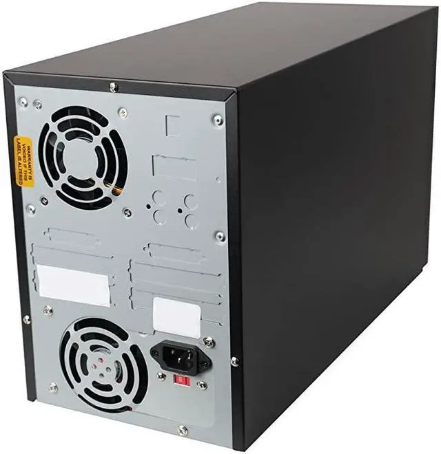 Alt view image 2 of 2 - 1 to 2 Target Discs DVD CD Duplicator Machine with Asus Writers Burners Drives Standalone Audio Video Copy Duplication Device Unit