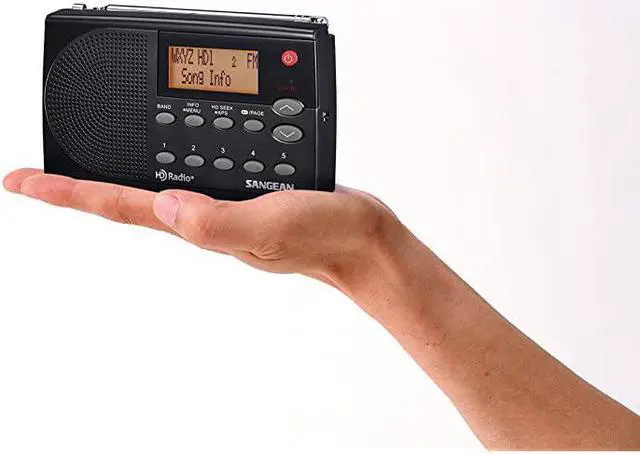Alt view image 2 of 5 - HDR-14 HD Radio/FM Stereo/AM Portable Radio, standart , Black