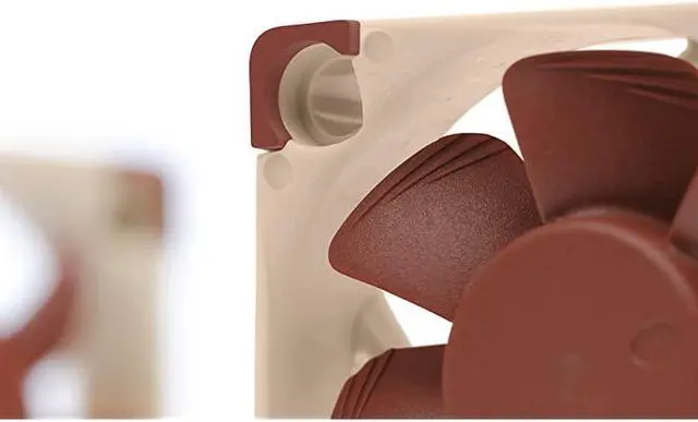 Alt view image 6 of 7 - NFA4x10 FLX Premium Quiet Fan 3Pin 40x10mm Brown