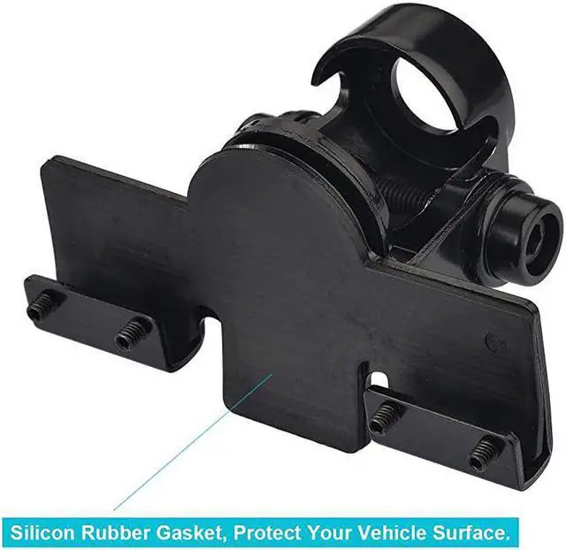 Alt view image 7 of 7 - Vehicle Ham Radio Mobile Radio Antenna VHF UHF 136174MHz 400470MHz Car Truck Amateur Radio Two Way Radio Low Profile Antenna with Lip Mount Fixed Bracket PL259 Male 5m 165 feet RG58 Cable