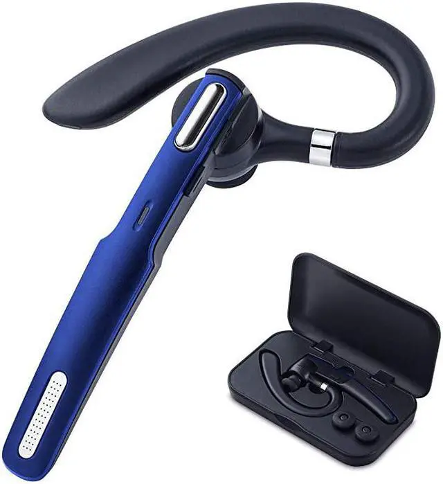 Main image of Bluetooth Headset V42 Wireless Bluetooth Earpiece HandsFree Earphones with Noise Cancellation Mic for DrivingBusinessOfficeHome Compatible with iPhone and Android Cell Phones