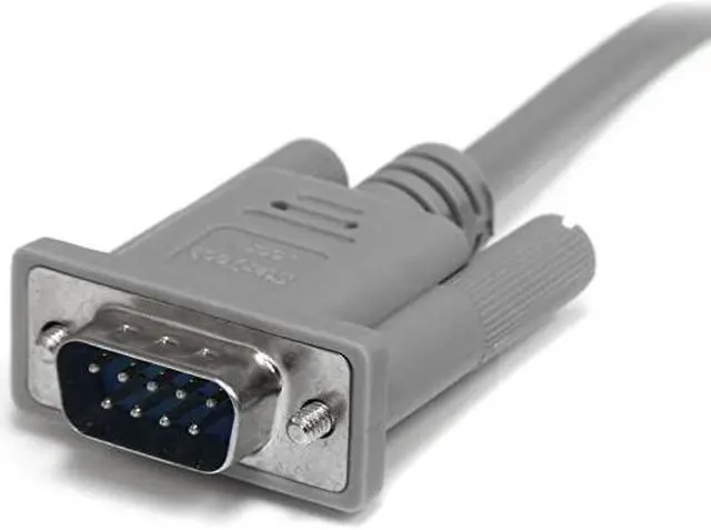 Alt view image 2 of 4 - com 10 ft DB9 RS232 Serial Null Modem Cable FM Null modem cable DB9 M to DB9 F 10 ft SCNM9FM