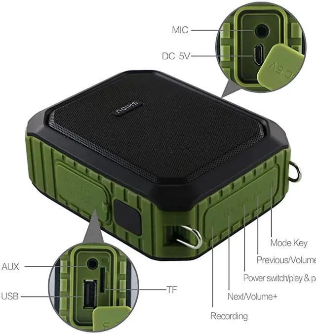 Alt view image 6 of 7 - WinBridge Voice Amplifier Microphone Headset Wired Loudspeaker Voice Changer Megaphone Portable Microphone Mini Amp Pa System for Teachers Parkinsons Outdoors Waterproof 18W