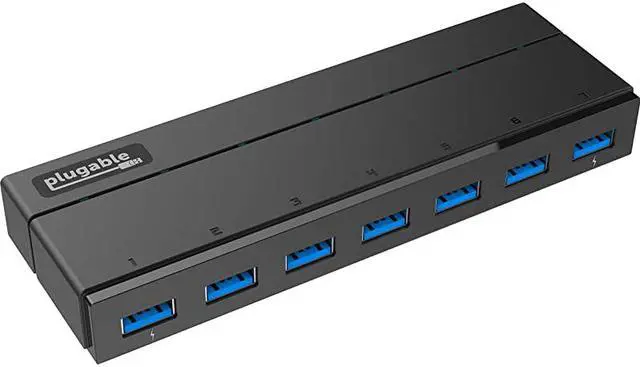 Main image of 7 Port USB 30 Hub with 36W Power Adapter