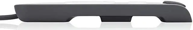 Alt view image 6 of 7 - BV11223408 12Outlet Advanced Power Strip Surge Protector with 8Foot Power Cord and Ethernet Cable Satellite Telephone Coaxial Protection 4000 Joules White
