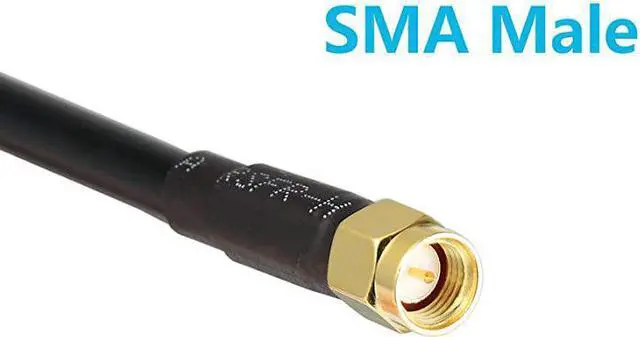 Alt view image 2 of 7 - 25 ft LowLoss Coaxial Extension Cable 50 Ohm SMA Male to SMA Female Connector  Pure Copper Coax Cables Antenna Lead Extender for 3G4G5GLTEADSBHamGPSWiFiRF Radio Use Not for TV