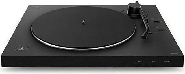Alt view image 2 of 7 - PS-LX310BT Belt Drive Turntable: Fully Automatic Wireless Vinyl Record Player with Bluetooth and USB Output Black