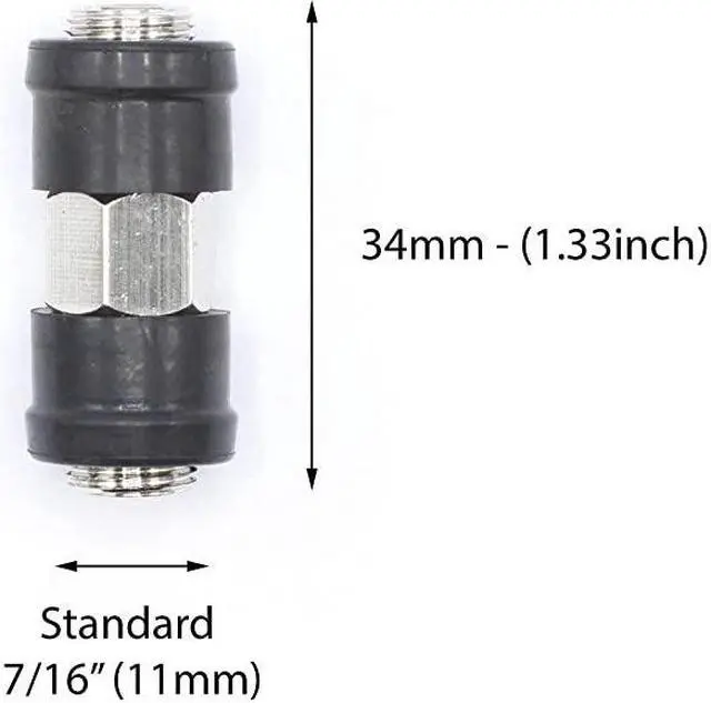 Alt view image 4 of 5 - Weather Sealed Cable Extension Coupler | 4 Pack | Cable Extension Adapter Barrel Splice Coupler | Connects Two Coaxial Video Cables Female to Female Connector 3GHz Rated