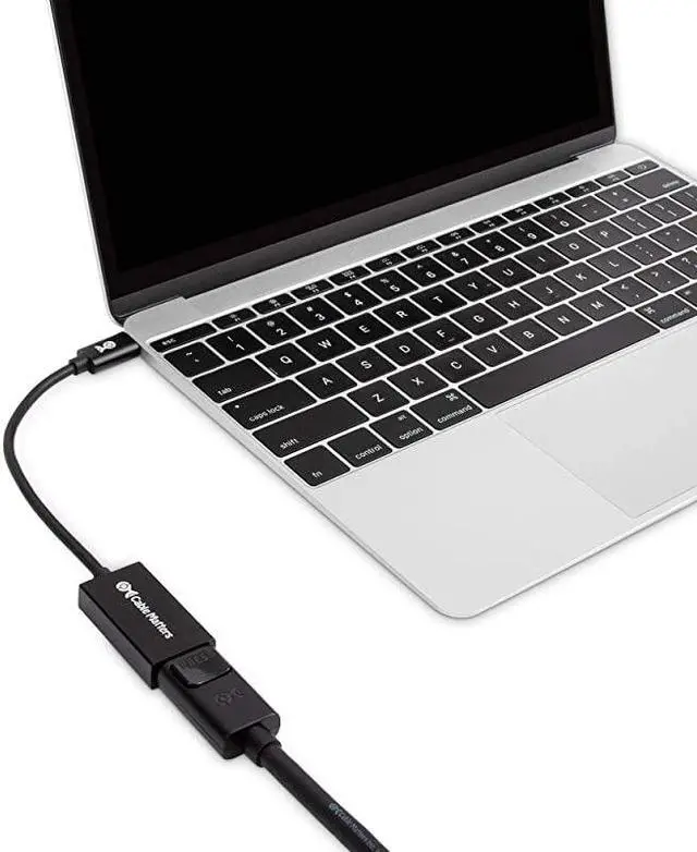 Alt view image 7 of 7 - USB C to DisplayPort Adapter with 8K HDR DisplayPort 1.4 - USB Type C and Thunderbolt 3 Port Compatible with Oculus Rift S, MacBook Pro, Dell XPS, Surface Pro and More