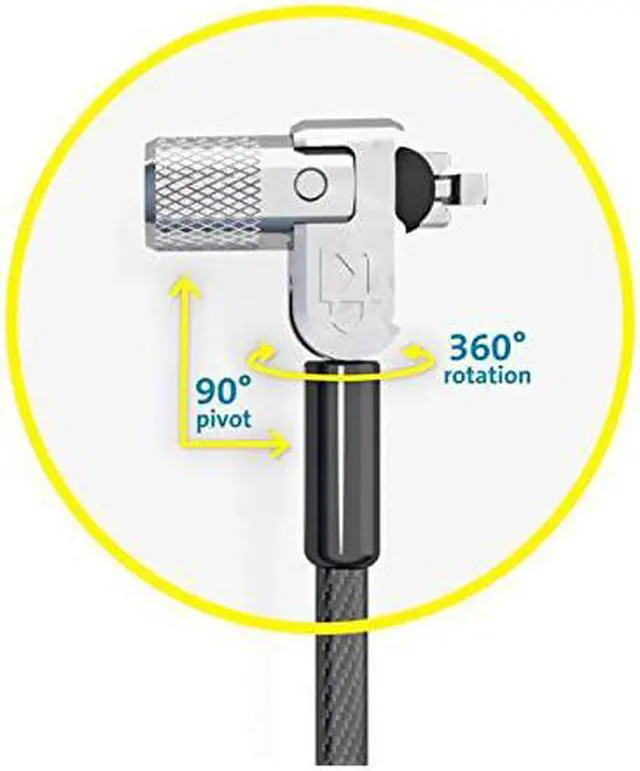 Alt view image 2 of 6 - MicroSaver 20 Keyed Ultra Cable Lock for Laptops amp Other Devices K64432WW