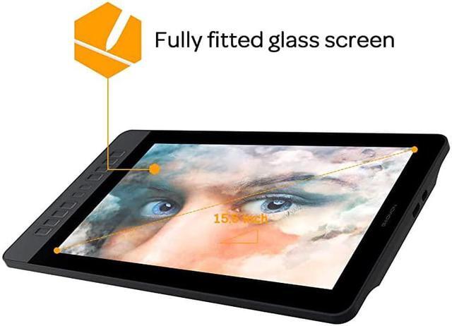 Alt view image 4 of 7 - PD1561 Pen Display with Tilt-Support Battery-Free 8192 Level Pen 10 Shortcut Keys HD Screen Drawing Tablet with Monitor Stand - 15.6 Inches