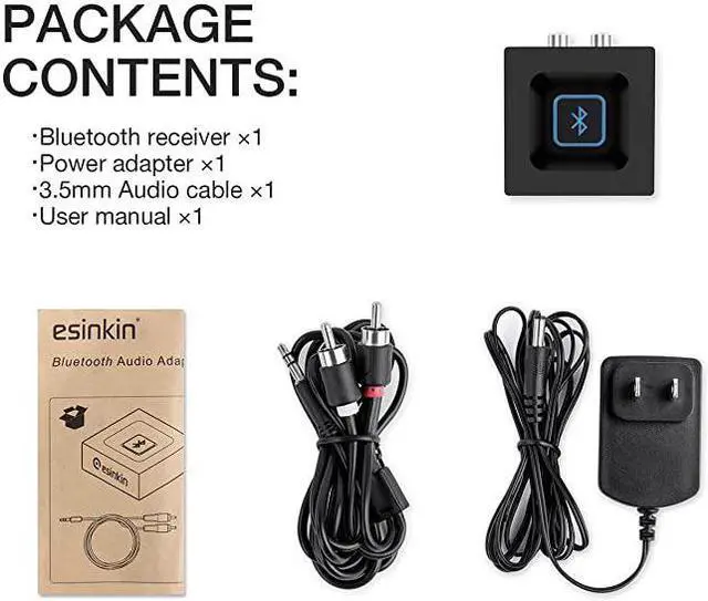 Alt view image 7 of 7 - Wireless Audio Receiver for Music Streaming Sound System Works with Smart Phones and Tablets Wireless Adapter for Speakers