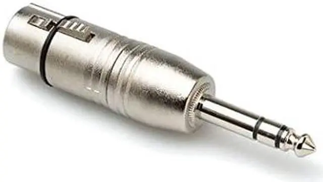Main image of GXP143 XLR3F to 14 in TRS Adaptor Designed to Adapt an XLR3M to a Balanced Phone Input