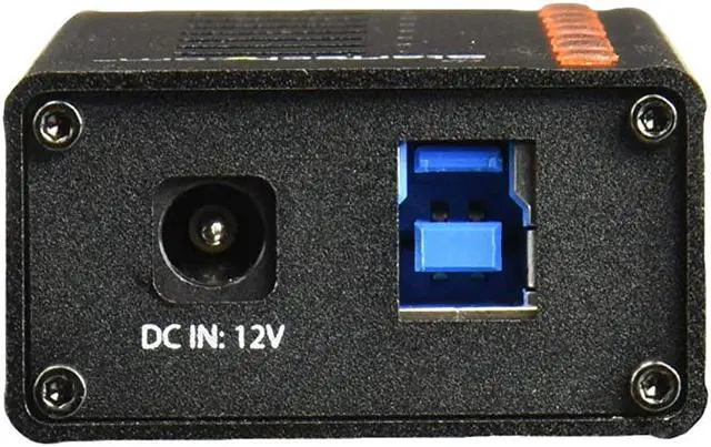 Alt view image 2 of 3 - com 7 Port USB 30 Hub 5 Gbps Metal Enclosure Desktop or Wall Mountable Rugged amp industrial Powered USB Expander and Splitter Hub ST7300U3M