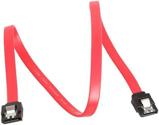 Alt view image 2 of 6 - 6 Pack Straight SATA III Cable 60 Gbps 18 Inches red