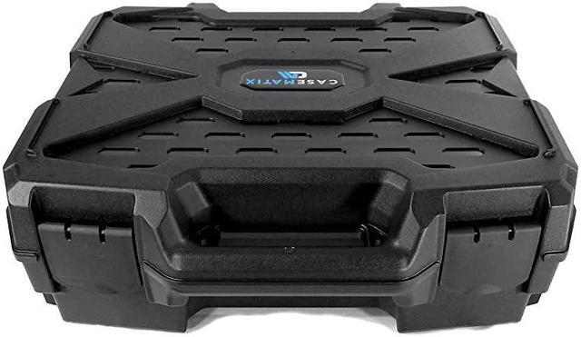 Alt view image 5 of 7 - DJ Mixer Travel Case Compatible with Yamaha MG10XU MG10 MG06 10 Input Stereo Mixer Effects and Cables Hard Shell Protection with PreDiced Customizable Foam Interior