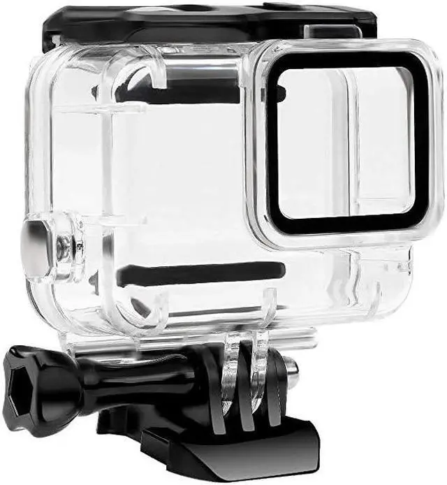 Main image of Waterproof Housing Case for GoPro Hero 7 White Silver Protective 45m Underwater Dive Case Shell with Bracket Accessories for Go Pro Hero7 Action Camera