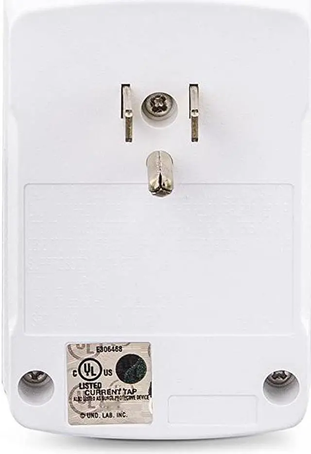 Alt view image 4 of 4 - CSP100TW Professional Surge Protector + TEL Protection 900J125V 1 Outlet Wall Tap Plug