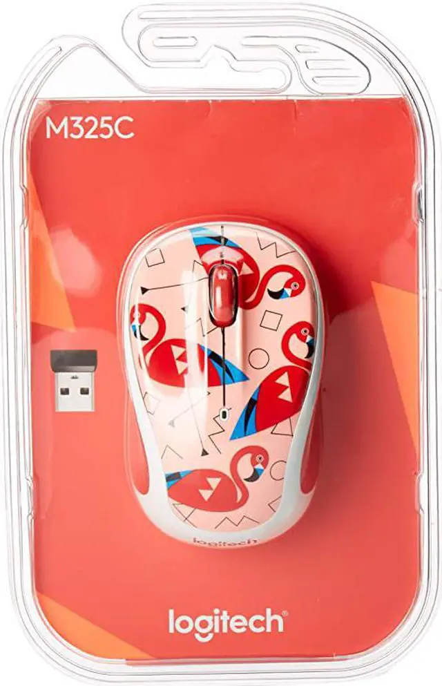 Alt view image 5 of 5 - M325 Wireless Mouse Flamingo