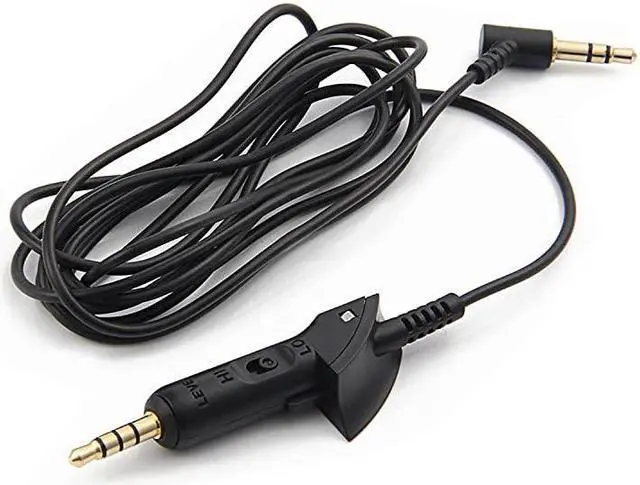 Alt view image 5 of 6 - Replacement Audio Cable Cord Extension Wire Compatible with Bose QuietComfort 15 QC15 Quiet Comfort 15 QuietComfort 2 QC2 Headphones
