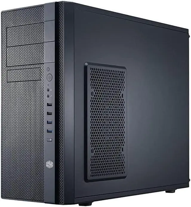 Alt view image 3 of 7 - N400 NSE-400-KKN2 Mid-Tower Fully Meshed Front Panel Computer Case (Midnight Black)