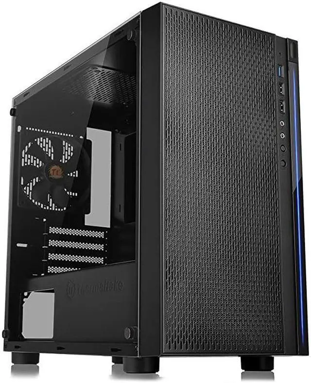 Main image of Versa H18 Tempered Glass Black Spcc Micro ATX Gaming Computer Case CA-1J4-00S1WN-01