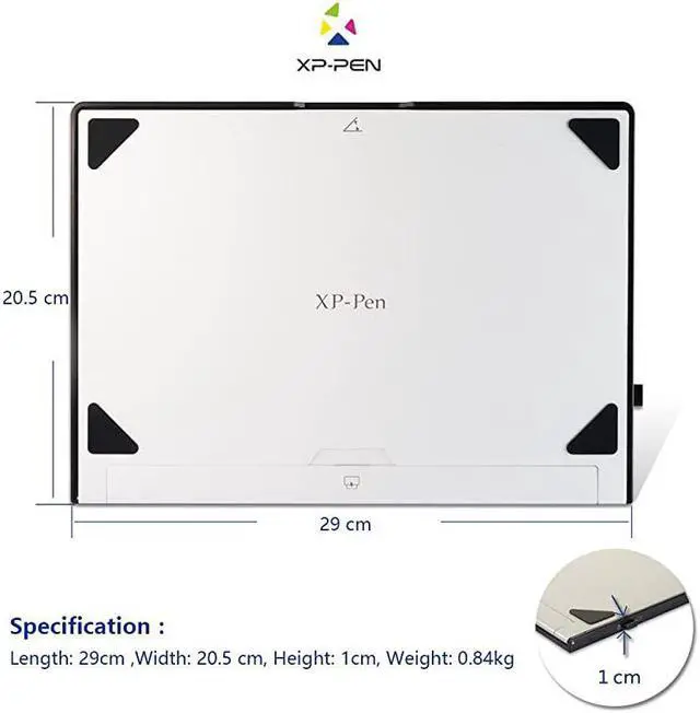 Alt view image 6 of 7 - AC18 Multifunctional Metal Drawing Pen Tablet Stand for Pen Display Drawing Graphic Monitor Prevented Skidding Stander Holder