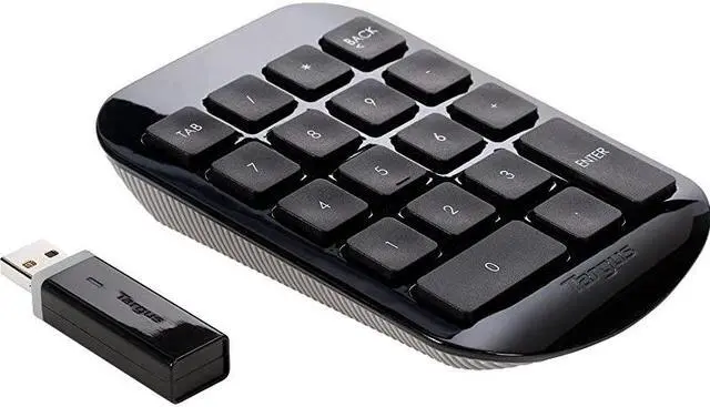Main image of Wireless Numeric Keypad Black AKP11US