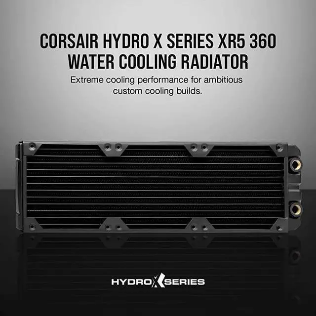 Alt view image 2 of 7 - Hydro X Series XR5 360mm Water Cooling Radiator