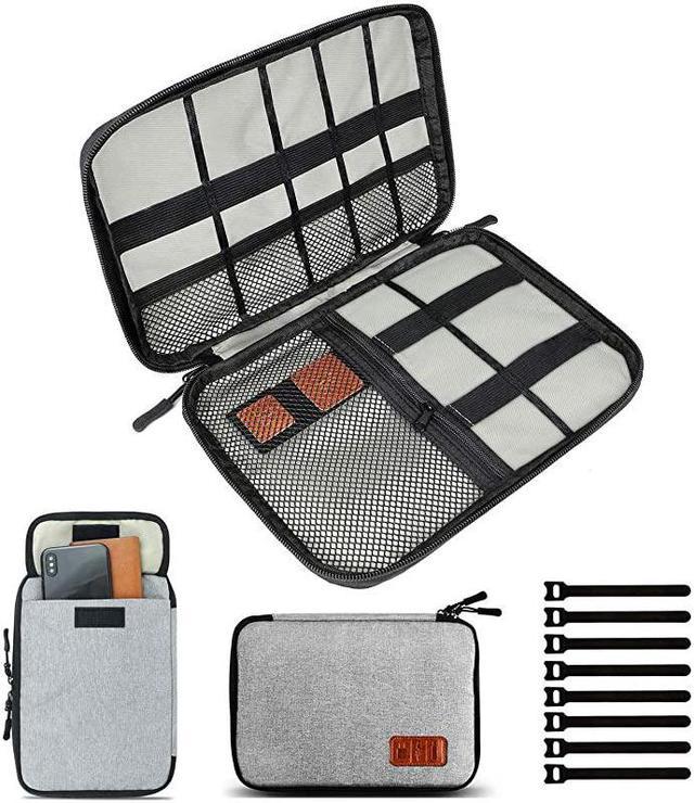 Small Electronics Carrying Case Bag, Travel Gadgets Organizer