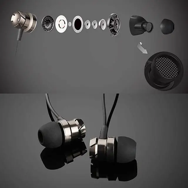 Alt view image 5 of 7 - 3 Packs Earbud Headphones with Remote Microphone  in Ear Earphone Stereo Sound Noise Isolating Tangle Free for Smartphones Laptops Gaming Fits All 35mm Interface Device