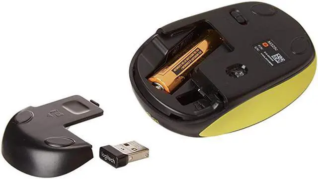 Alt view image 4 of 4 - Wireless Mouse M325 Lemon Yellow