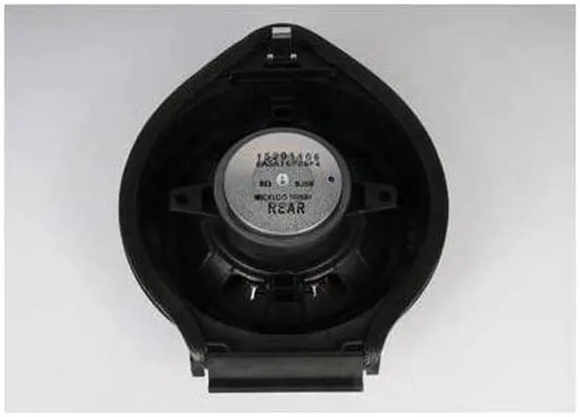 Alt view image 2 of 2 - 15201406 GM Original Equipment Rear Side Door Radio Speaker,Black