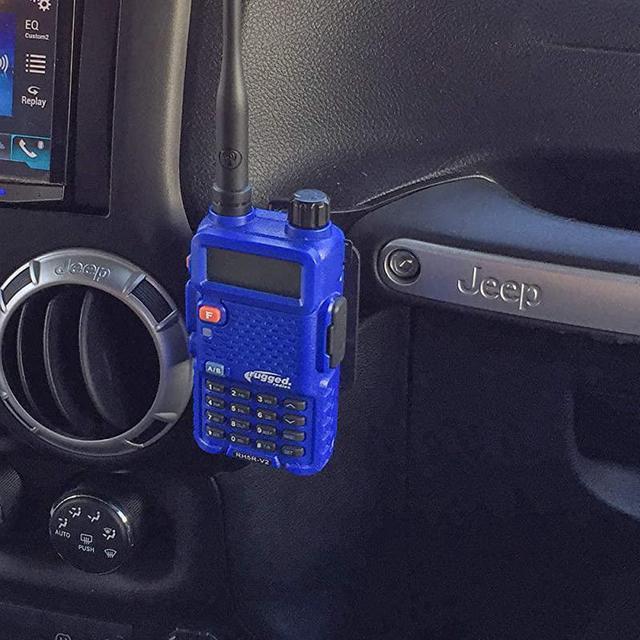 Jeep handheld deals radio mount