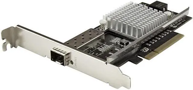 Main image of com 10G Network Card - MM/SM - 1x Single 10G SPF+ Slot - Intel 82599 Chip - Gigabit Ethernet Card - Intel NIC Card (PEX10000SFPI)