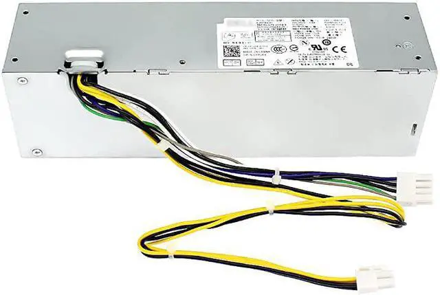 Alt view image 6 of 6 - L255AS-00 PS-3261-2DF Replacement Power Supply Compatible with for Dell Optiplex 3020 7020 9020 Precision T1700 Small Form Factor (SFF) Systems Part Number: YH9D7 R7PPW NT1XP 3XRJ0 (White)
