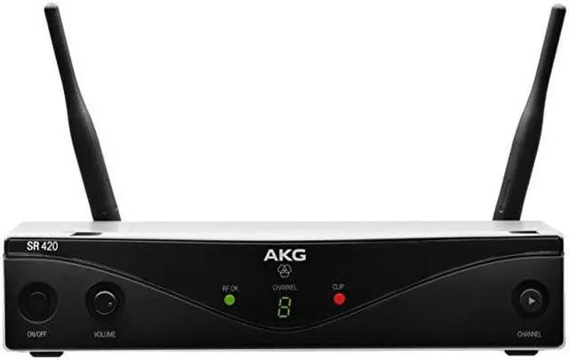 Alt view image 2 of 4 - WMS420 Headworn Set Band A Wireless Microphone System with SR420 Stationary Receiver, P420 Pocket Transmitter, and C555L Headworn Microphone