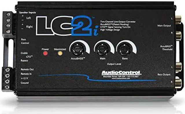Main image of LC2i 2 Channel Line Out Converter with AccuBASS and Subwoofer Control