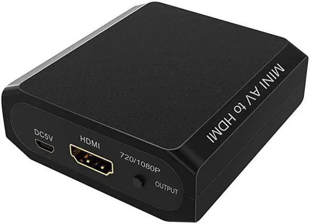 Alt view image 3 of 7 - RCA to HDMI Converter  1080P AV to HDMI ConverterComposite to HDMI Converter for XboxPS2WiiVHSVCRDVD to Play on HDMI Digital TV