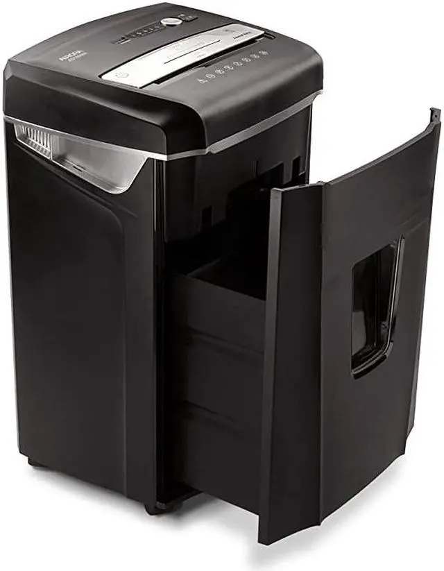 Alt view image 2 of 7 - High Security JamFree AU1000MA 10Sheet MicroCut Paper CD Credit Card Shredder with PullOut Wastebasket